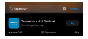 Aynı gün teslimat, parça eşya taşıma, kurye hizmeti