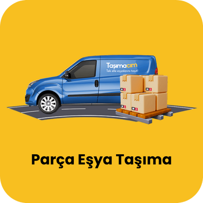 Aynı gün teslimat, parça eşya taşıma, kurye hizmeti