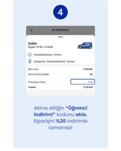 Aynı gün teslimat, parça eşya taşıma, kurye hizmeti