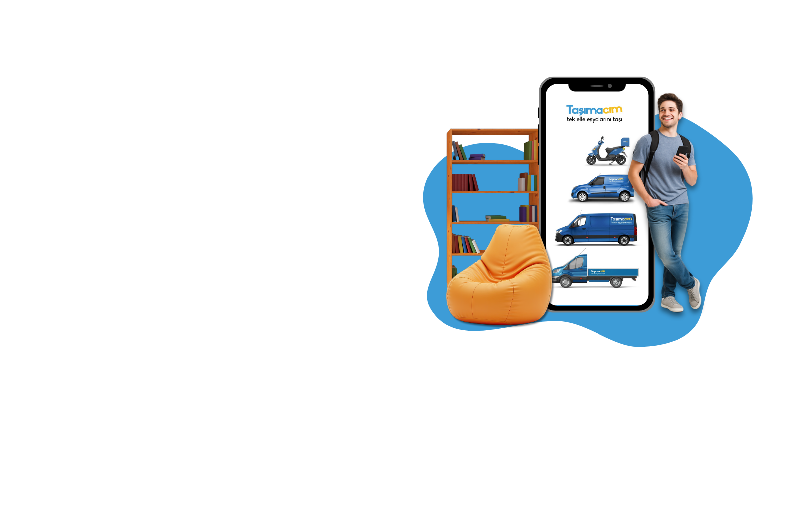 Aynı gün teslimat, parça eşya taşıma, kurye hizmeti