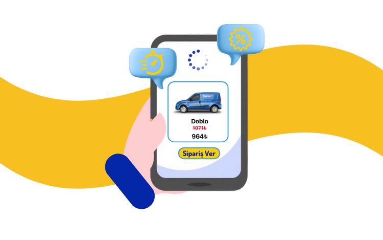 Aynı gün teslimat, parça eşya taşıma, kurye hizmeti