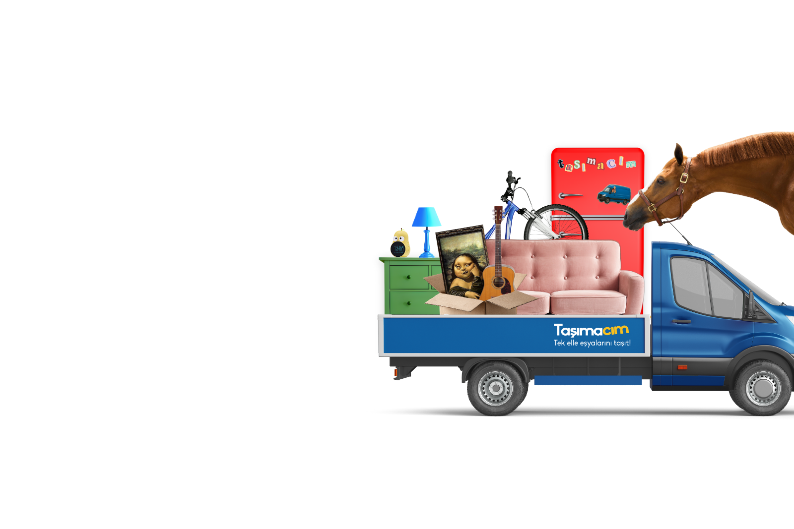 Aynı gün teslimat, parça eşya taşıma, kurye hizmeti