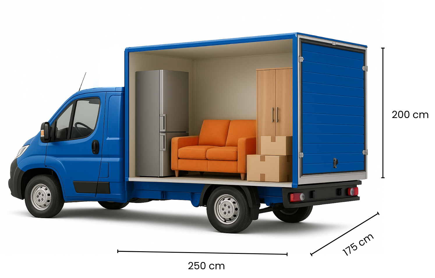 Aynı gün teslimat, parça eşya taşıma, kurye hizmeti