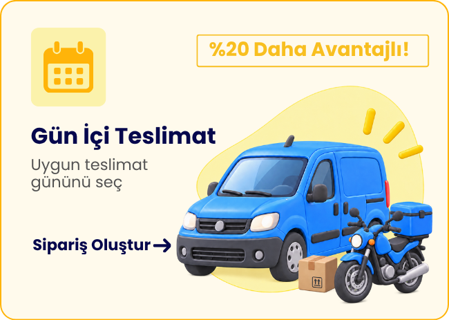 Aynı gün teslimat, parça eşya taşıma, kurye hizmeti