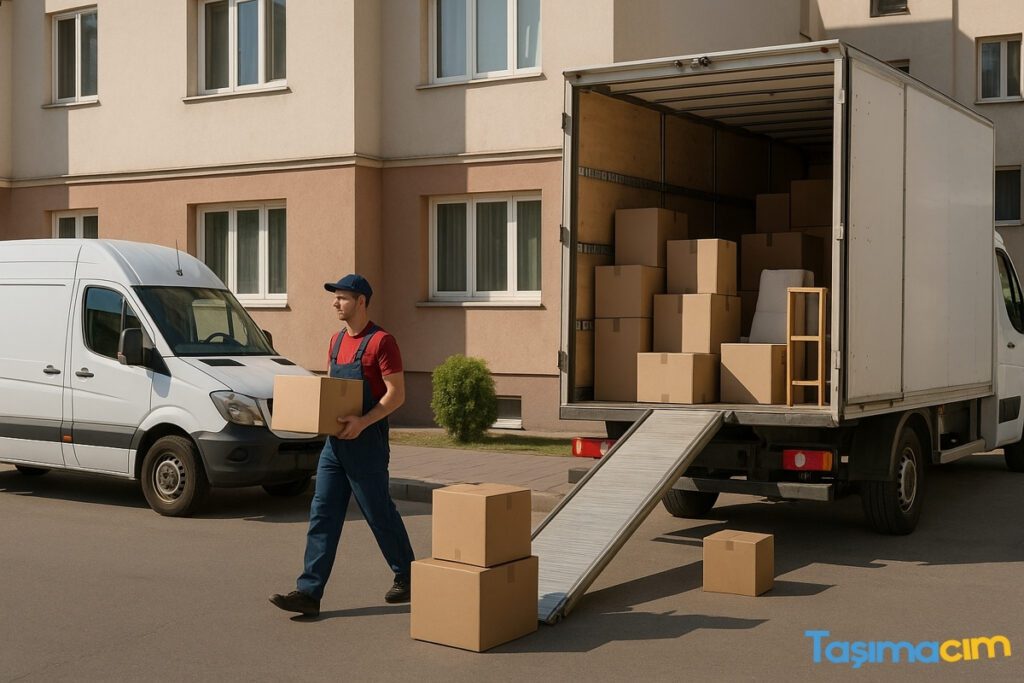Aynı gün teslimat, parça eşya taşıma, kurye hizmeti