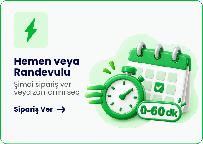 Aynı gün teslimat, parça eşya taşıma, kurye hizmeti