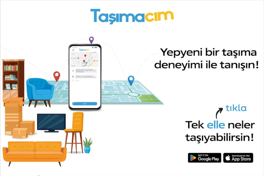 Aynı gün teslimat, parça eşya taşıma, kurye hizmeti