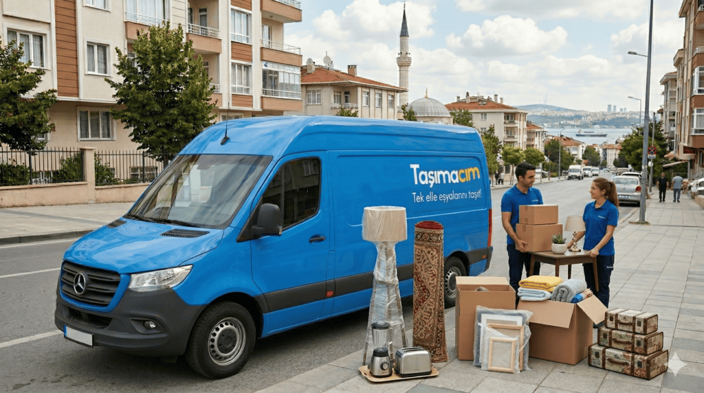 Aynı gün teslimat, parça eşya taşıma, kurye hizmeti